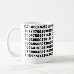 De Café 2,7182818284590… Taza