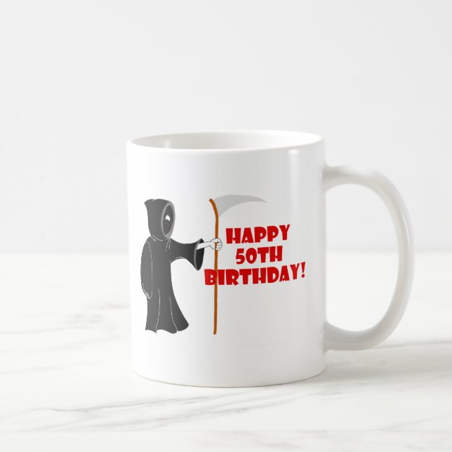 De Café 50.a taza del cumpleaños del parca (Derecha)
