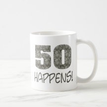 ¡50 sucede! Taza