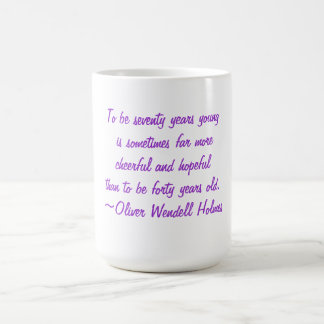 De Café 70.o El cumpleaños cita la taza