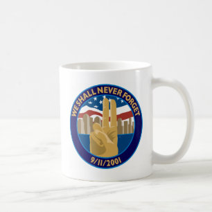 De Café 9/11 taza conmemorativa del símbolo