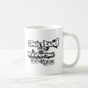 De Café Abollar la taza intrépida del universo