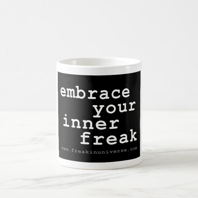 De Café abrace su monstruo interno - taza (Centro)