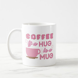 De Café Abrazo En Una Taza