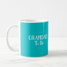 De Café Abuelo en camino - Taza Fondo Teal