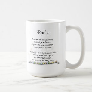 De Café Acaricie la taza conmemorativa para el perro o el