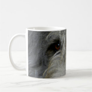 De Café Acechador para arriba cercano - taza una
