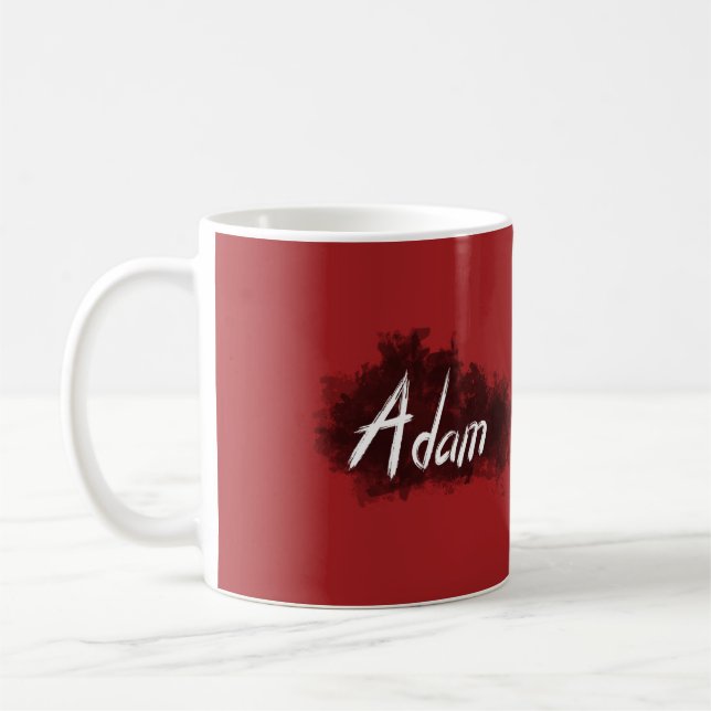 De Café Adán - su nombre en la taza - el mejor kuandika (Izquierda)