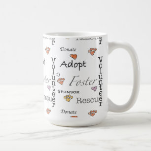 De Café Adopte, rescate, y fomente la taza