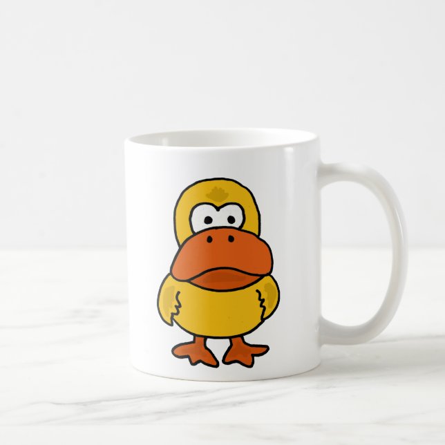 De Café AG taza enojada del pato (Derecha)