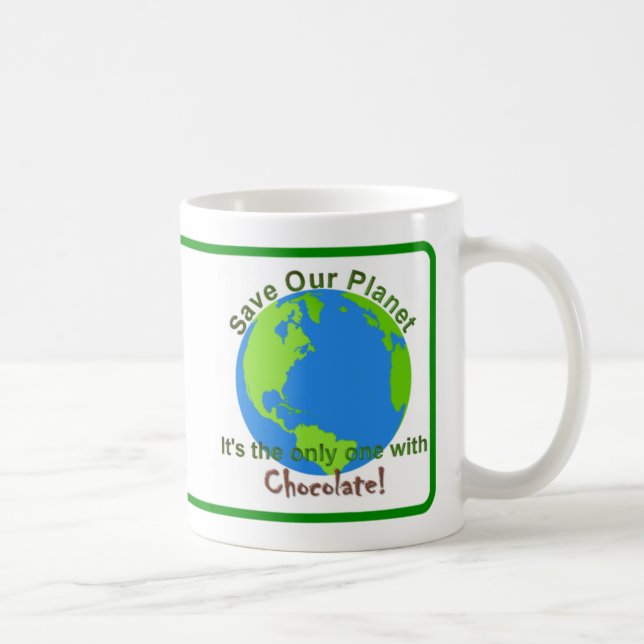 De Café Ahorre nuestra taza del planeta (Derecha)