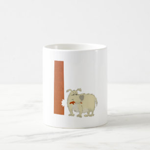 De Café Alfabeto L taza del perro