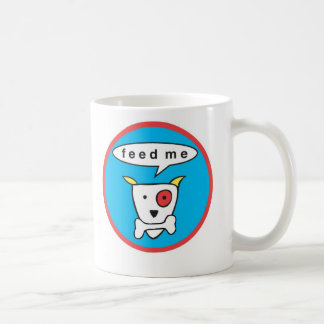 De Café "Aliménteme" la taza del perro