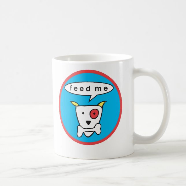 De Café "Aliménteme" la taza del perro (Derecha)