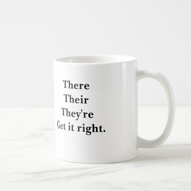 De Café Allí su son taza (Derecha)