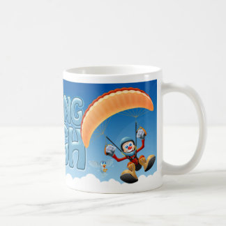 De Café Alta taza del ala flexible que vuela
