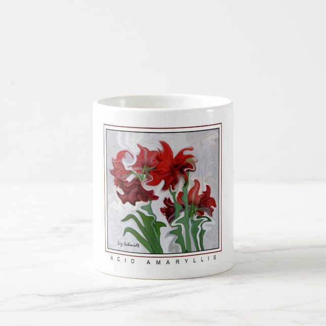 De Café Amaryllis ácido en una taza (Centro)