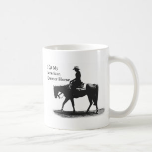 De Café Ame mi taza cuarta americana del caballo