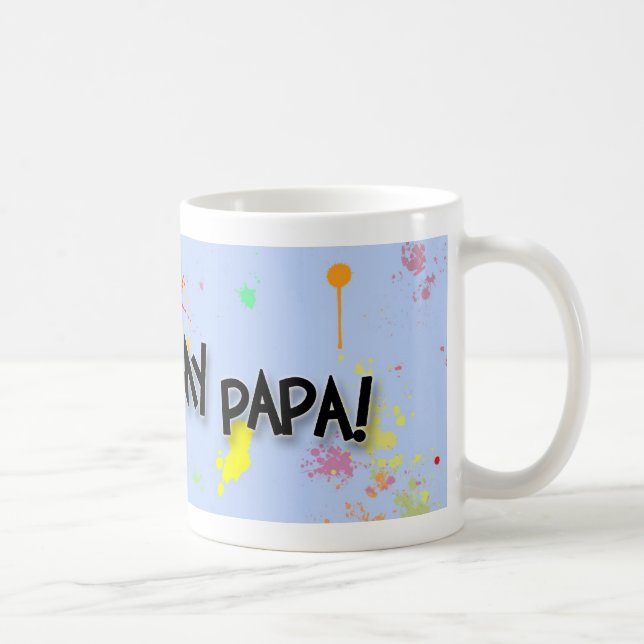 De Café ¡Amo a mi papá! Taza (Derecha)
