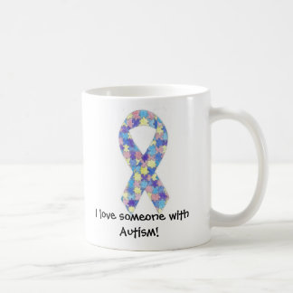 De Café Amo alguien con la taza del autismo