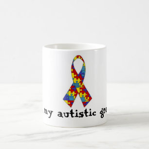 De Café Amo mi taza autística del nieto