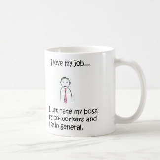 De Café Amo (odio) mi taza del trabajo