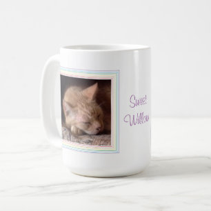 De Café AMOR POR LAS MASCOTAS Taza alta blanca + Texto / A