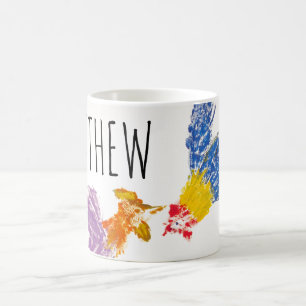 De Café Año del gallo o taza personalizada cumpleaños