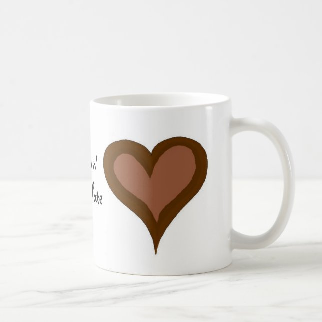 De Café Ansiando Chocolate - Taza (Derecha)