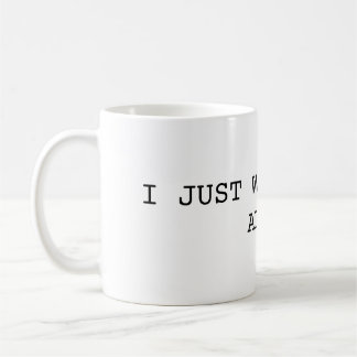 De Café Apenas quiero hacer pis taza sola