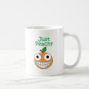 De Café Apenas taza amelocotonada