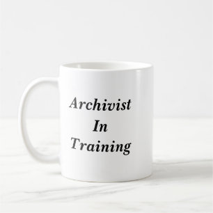 De Café Archivista en taza del entrenamiento