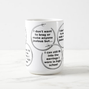 De Café Aretes Ajustan Divertido Taza