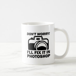 De Café Arréglalo en Photoshop Taza Divertida