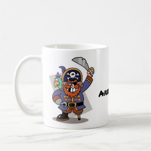 De Café ¡Arrrrgh! Taza del pirata
