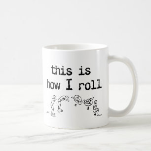 De Café Así es como ruedo Taza divertida Humor