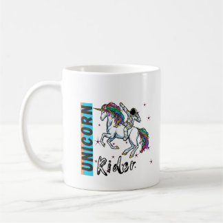 De Café Astronauta en unicornio en esta taza