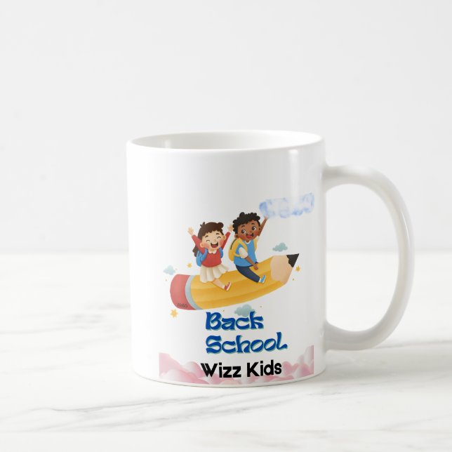 De Café Atractiva Taza para volver al cole - 11oz (Derecha)