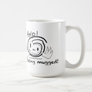 De Café ¡Ayuda me están asaltando! Taza