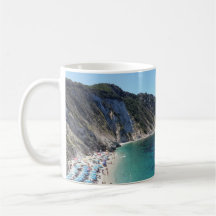 Bahía turquesa italiana - taza fotográfica panorám