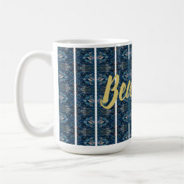 De Café Banda azul hermosa taza del poeta Adiela Akoo