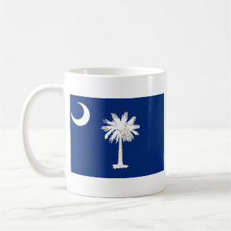 De Café Bandera del Carolinian del sur + Taza del mapa
