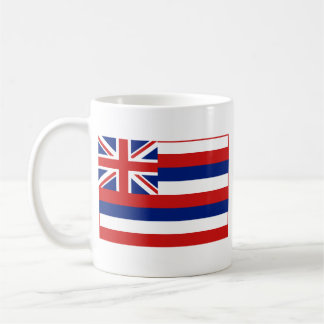 De Café Bandera hawaiana + Taza del mapa
