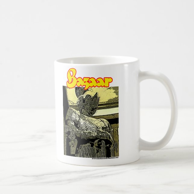 De Café Bazar taza "del caballero" (Derecha)