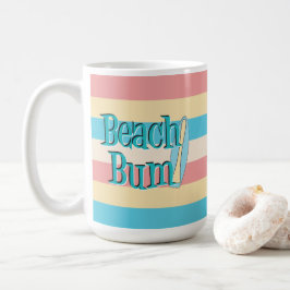 De Café Beach Bum 15 oz. Taza
