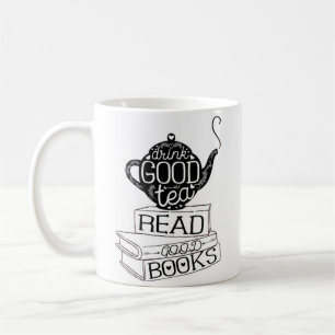 De Café "Beba la buena taza blanca del té… "-