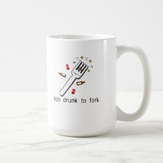 De Café Bebido también para bifurcar taza