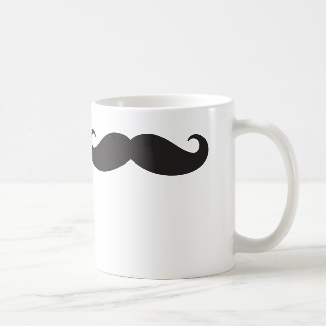 De Café Bigote "SU" taza (Derecha)