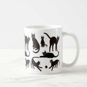 De Café Blackie la taza del gato negro