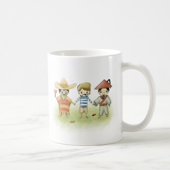 De Café Bloom'd - igualdad - racial - taza (Derecha)